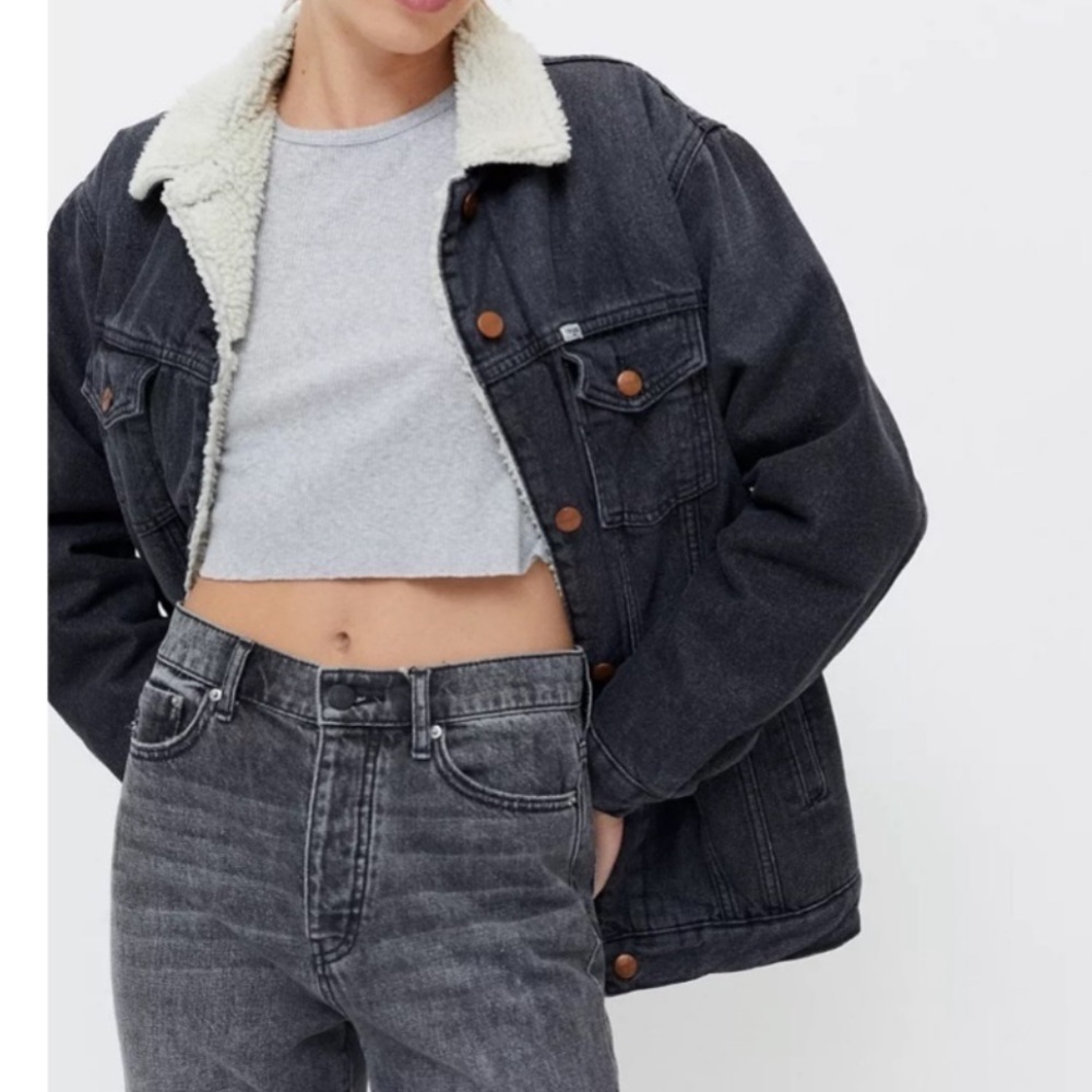 Wrangler indigood DENIM DYE Sherpa Jacket - Picture 2 of 15